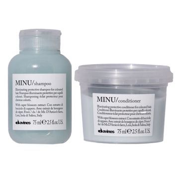 Davines MINU Shampoo + Conditioner Travelset