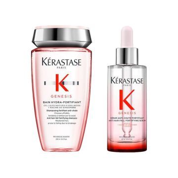 Kerastase Genesis Bain Hydra-fortifiant 250ml + Sérum Anti-Chute Fortifiant 90ml