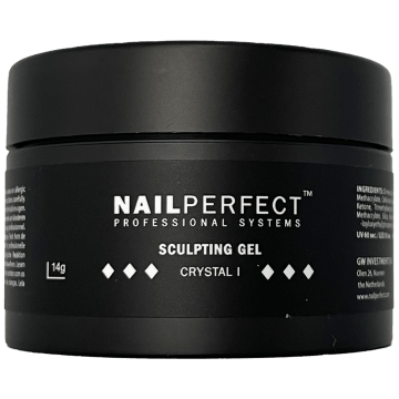 NailPerfect LED UV Sculpting Gel Crystal I