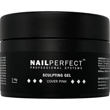 NailPerfect LED UV Sculpting Gel Cover Pink