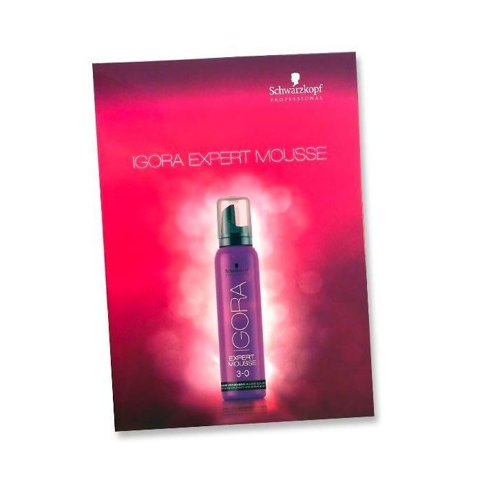 Schwarzkopf Igora Expert Mousse Farbkarte main product photo