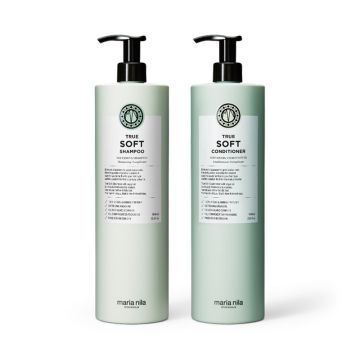 Maria Nila True Soft Shampoo 1000ml + Conditioner 1000ml