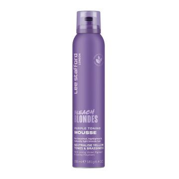 Lee Stafford Bleach Blondes Purple Toning Mousse 200ml