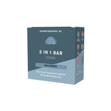 ShampooBars 3-In-1 Bar Ocean 60gr