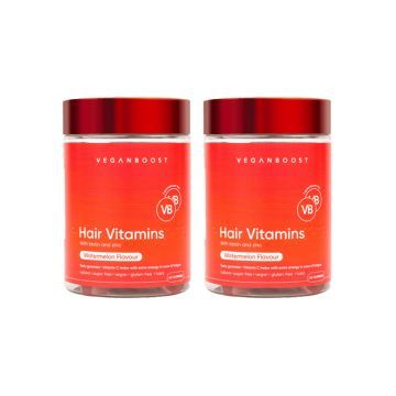 2x Veganboost Hairvitamin Watermelon