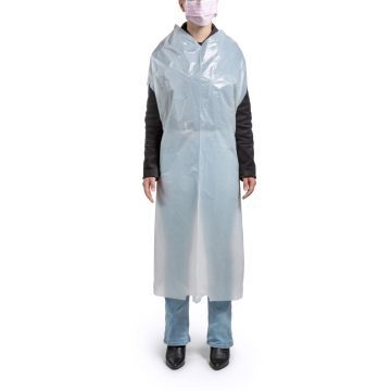 Sterko Wegwerp Schort Wit 25st.