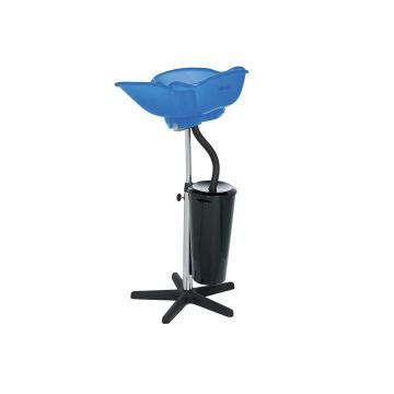 Sibel Compact stehendes Waschbecken + Reisetasche blau
