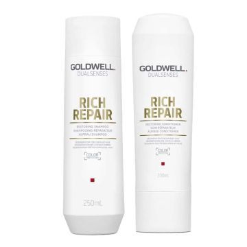 Goldwell Dualsenses Rich Repair Restoring Shampoo 250ml + Condtioner 200ml