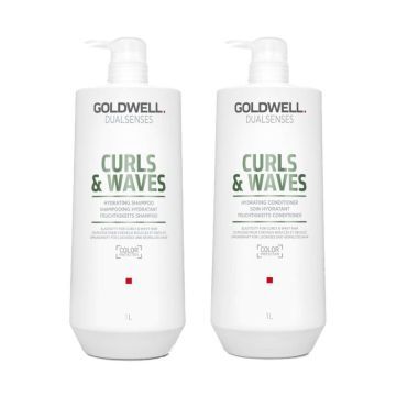 Goldwell Dualsenses Curls & Waves Shampoo 1000ml + Conditioner 1000ml