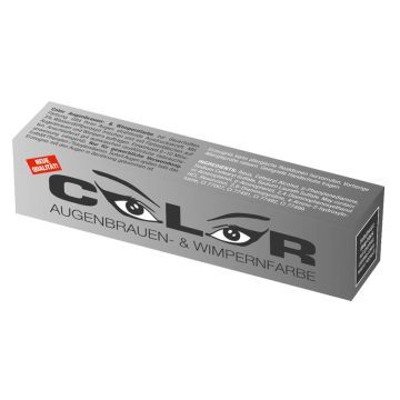 Color Color Wimper- und Augenbrauenfarbe tiefschwarz