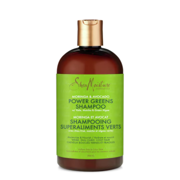 Shea Moisture Moringa & Avocado Power Greens Shampoo 384ml