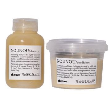 Davines NOUNOU Shampoo + Conditioner Travelset