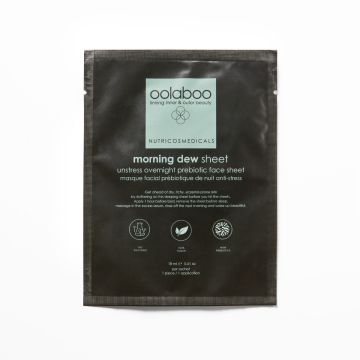Oolaboo	Morning Dew Unstress Overnight Prebiotic Face Sheet
