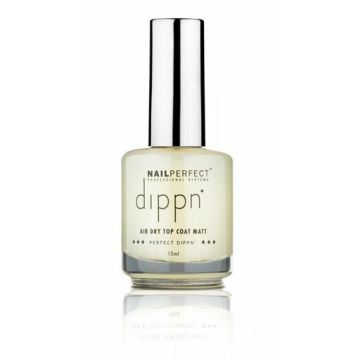 NailPerfect Dippn' Air Dry Top Coat Matt 15ml