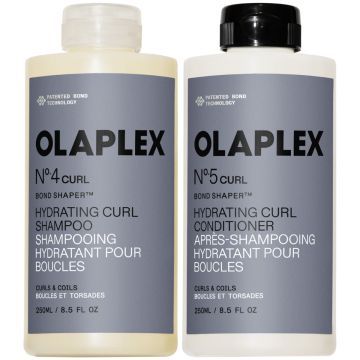 Olaplex Curl Bond Shaper Hydrating Curl No.4 Shampoo + No.5 Conditioner 250ml