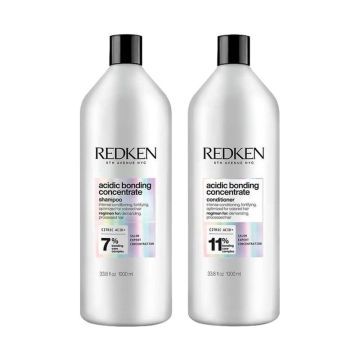 Redken Acidic Bonding Concentrate Shampoo 1000ml + Conditioner 1000ml 