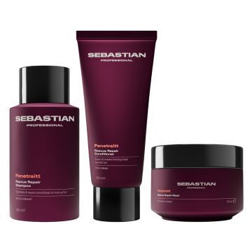 Sebastian Penetraitt Rescue Repair Shampoo 280ml + Conditioner 200ml + Mask 145ml