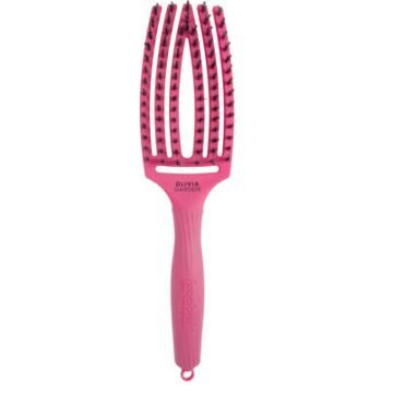 Olivia Garden Fingerbrush Combo Hot Pink Medium