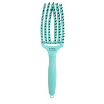 Olivia Garden Fingerbrush Care Iconic Boar&Nylon Mint Medium