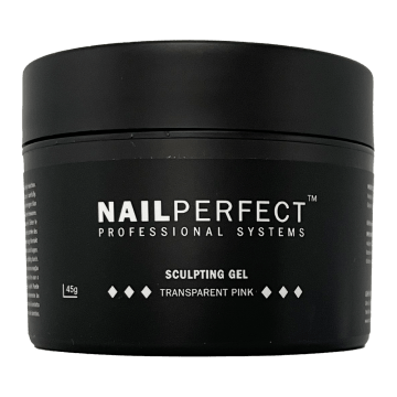 NailPerfect LED UV Sculpting Gel Transparent Pink
