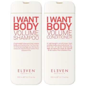 Eleven I Want Body Volume Shampoo + Conditioner 300ml