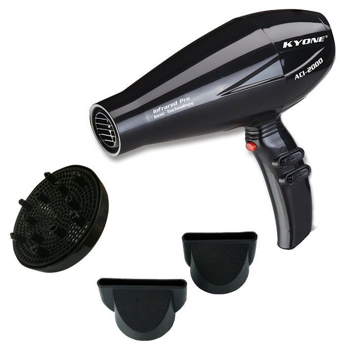 Kyone ACI-20000-Infrarot-Friseurausgang schwarz main product photo