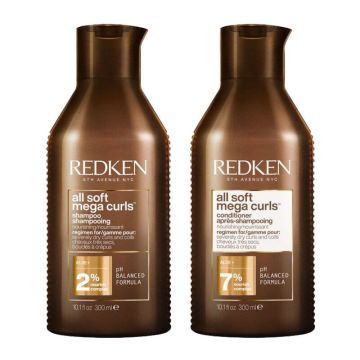 Redken All Soft Mega Curls Shampoo 300ml + Conditioner 300ml