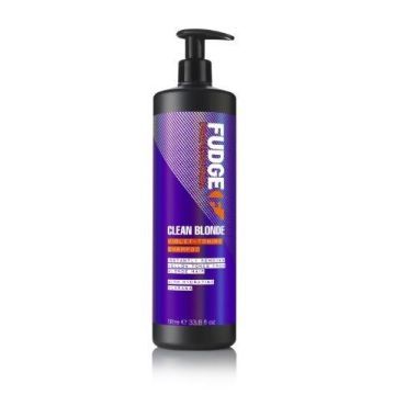Fudge Clean Blonde Violet-Toning Shampoo  1000ml
