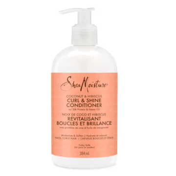 Shea Moisture Coconut & Hibiscus Curl & Shine Conditioner 384ml