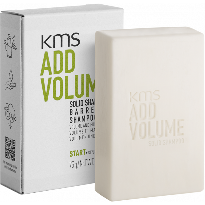KMS AddVolume Solid Shampoo 75g main product photo
