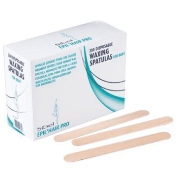 Sinelco Epil'Hair Pro Spatel Hout 200st