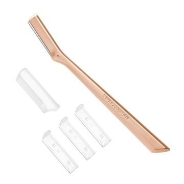 Tweezerman Facial Razor Rose Gold