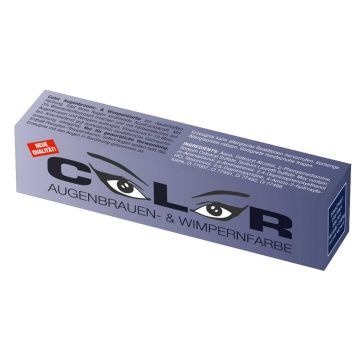 Color Color Wimper- und Augenbrauenfarbe blau/schwarz