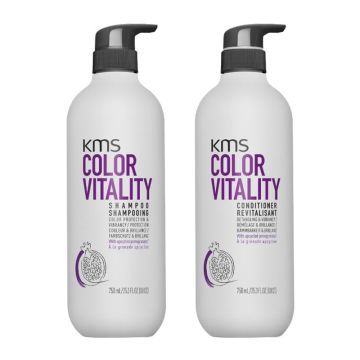KMS ColorVitality Shampoo + Conditioner 750ml