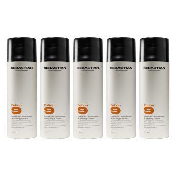 5x Sebastian Potion 9 Leave-In Conditioner & Styling Cream 150ml