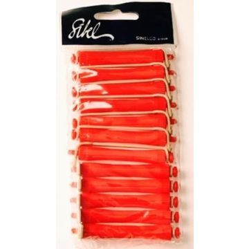 Sibel Wickler lang 12mm rot rot 12 Stk